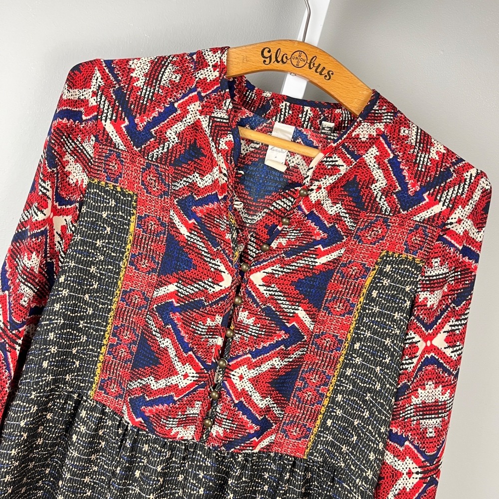 Anthropologie Konrad & Joseph Top Blouse Womens S Boho Peasant Artsy Shirt